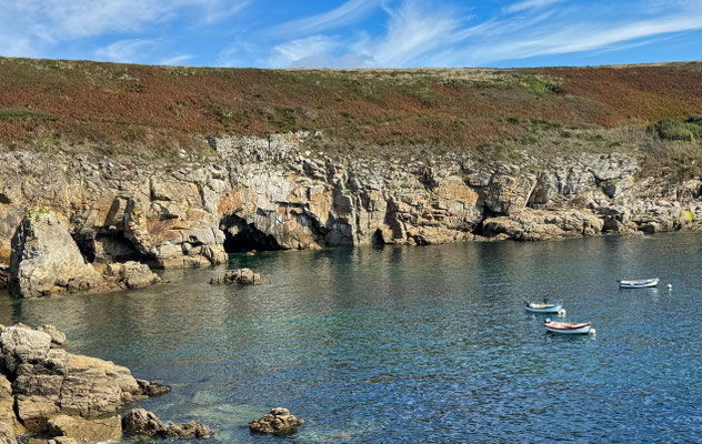 Feunteun Aod, Schutzhafen, Cap Sizun, Plogoff, Bucht von Audierne