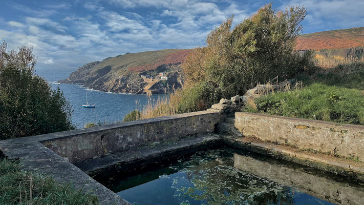 Schutzhafen am Cap Sizun, Feunteun Aod, Bretagne