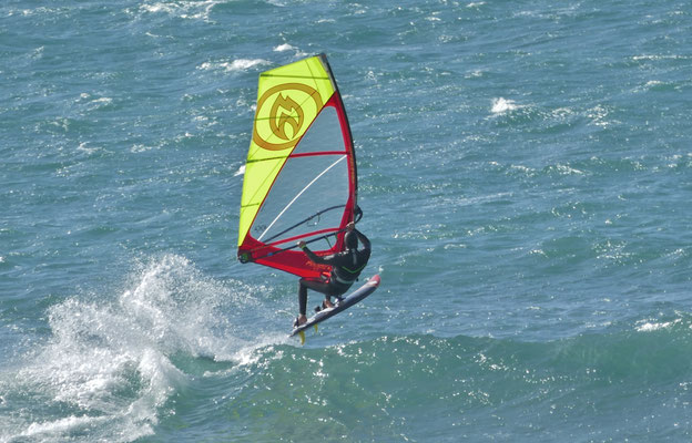Surfen am Cap Sizun, Surfspots, Bucht von Audierne, Surfen direkt vor dem Ferienhaus