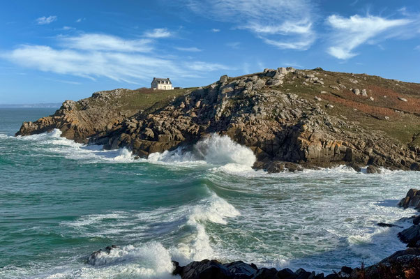 Die Pointe du Millier, Beuzec-Cap-Sizun, Leuchtturmhaus