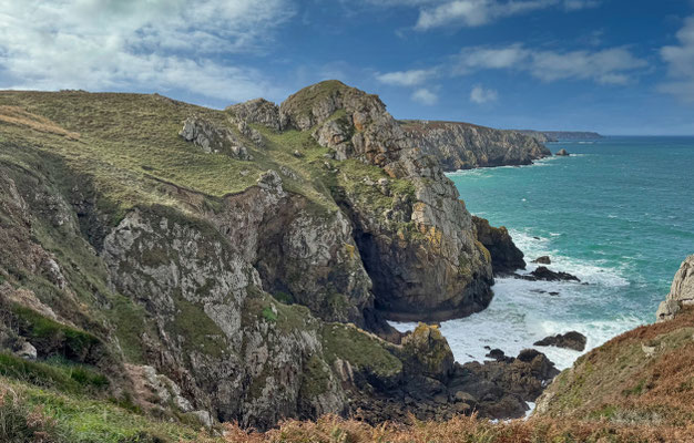 Réserve du Cap Sizun in Goulien, Steilküste, Vogelreservat, Natur