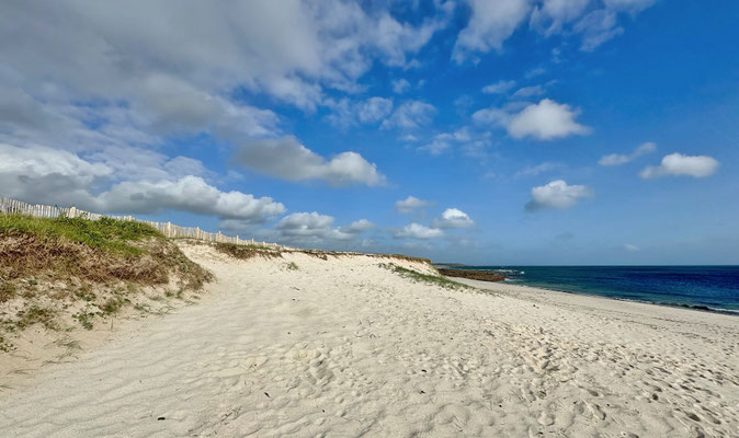 Ferienhaus Tal Ar Mor, Plouhinec, Strand von Kersiny, zu Fuß zum Strand, Urlaub mit Hund in der Bretagne