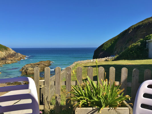La Buvette de Pors Théolen, Cléden-Cap-Sizun, Café, Bar, am Atlantik, Bretagne