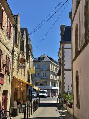 Audierne, Cap Sizun, Strasse