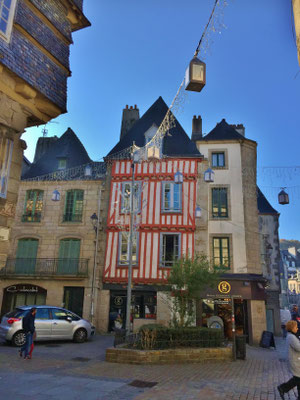 Quimper, Altstadt, Fachwerkhäuser, Bretagne, Cornouaille