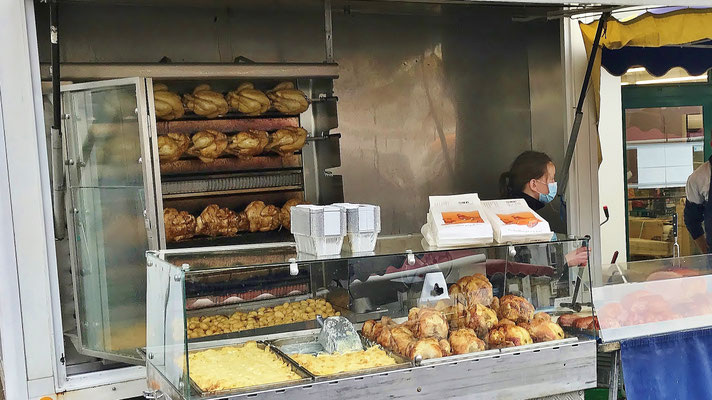 Szenen vom Markt in Audierne, Cap Sizun, Finistère, Bretagne