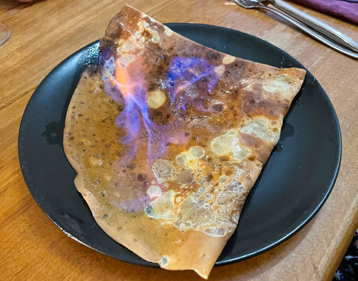 Crêperie l'Époké, Pont-Croix, Cap Sizun, leckere Crêpes