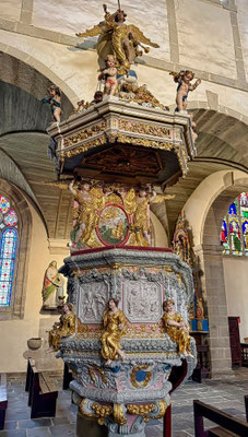 Saint-Thégonnec, Kanzel