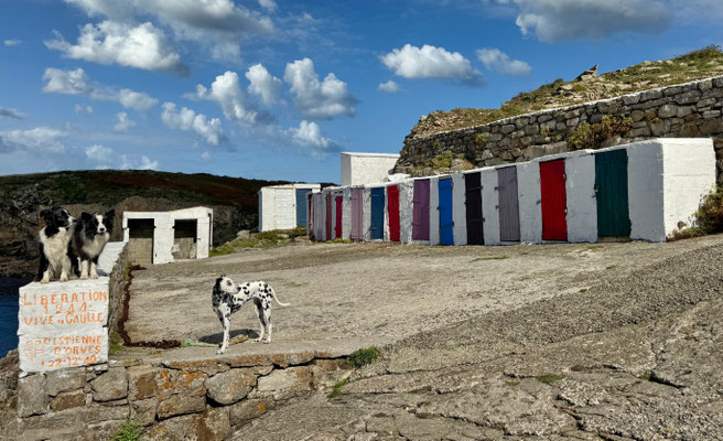 Pors Loubous, Schutzhafen am Cap Sizun, Plogoff