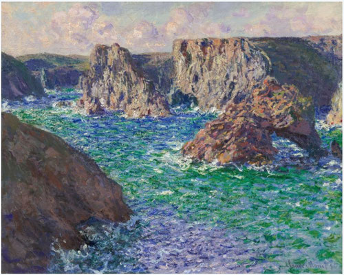 Claude Monet, Belle Île 1886