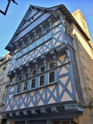 Quimper, Altstadt, Fachwerkhäuser, Bretagne, Cornouaille