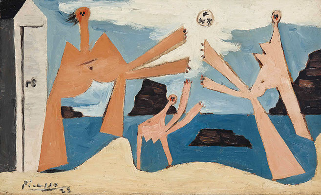 Picasso, Strandszenen in Dinard