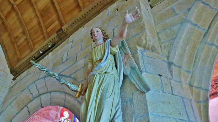 Sainte-Marie-du-Ménez-Hom, Kirche in der Bretagne, Finistère, Altar