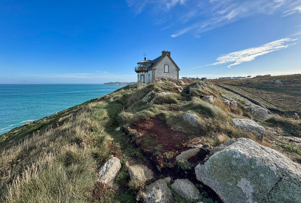 Die Pointe du Millier, Beuzec-Cap-Sizun, Leuchtturmhaus