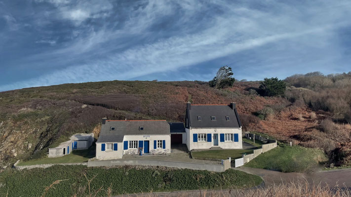 La Buvette de Pors Théolen, Cléden-Cap-Sizun, Café, Bar, am Atlantik, Bretagne