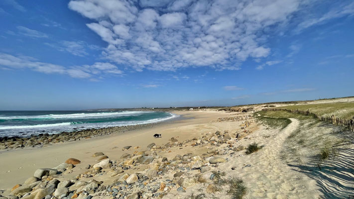 Strand von Trez Goarem, Bucht von Audierne