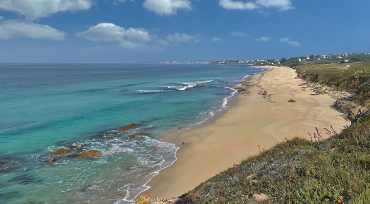 Strand von Mesperleuc, Plouhinec, Bucht von Audierne, Cap Sizun
