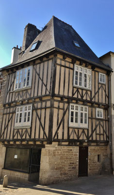 Quimper, Altstadt, Fachwerkhäuser, Bretagne, Cornouaille