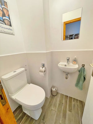 Ferienhaus Tal Ar Mor, Plouhinec, Wc im Erdgeschoss