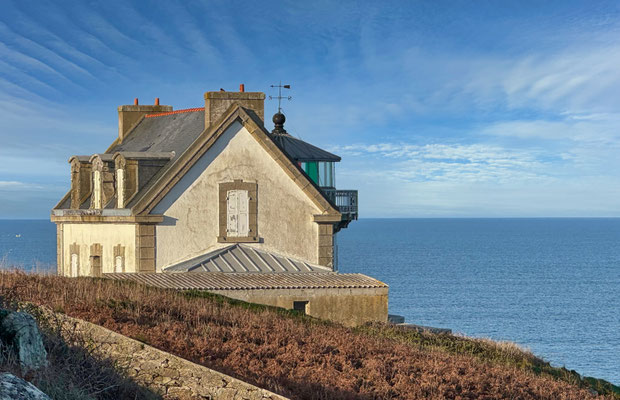 Pointe du Millier, Phare du Millier, Leuchtturmhaus, Cap Sizun, Bretagne