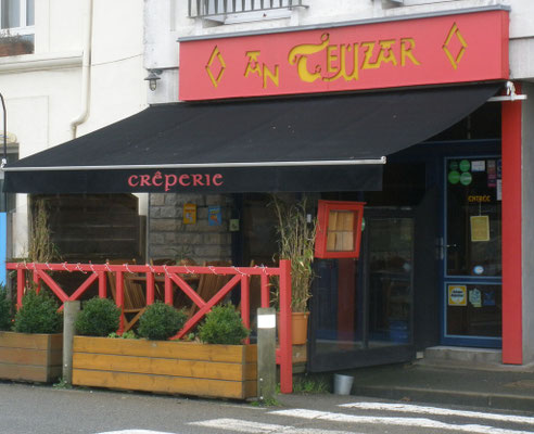Crêperie in Audierne, Cap Sizun