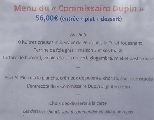 Concarneau, Festungsstadt, Finistère, Bretagne, Commissaire Dupin, Kommissar Dupin, Bar Restaurant L'Amiral