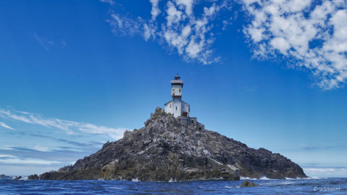 Tévénnec, der verfluchte Leuchtturm auf seiner Insel vor dem Cap Sizun
