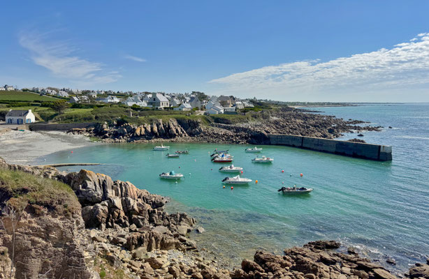 Pors Poulhan, Plouhinec, Bucht von Audierne, Bar les Côtiers, Crêpes