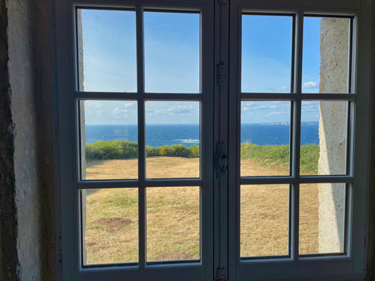 Ti Félix, Goulien, GR 34, Wandern, Rastplatz, Wanderhütte, Bucht von Douarnenez