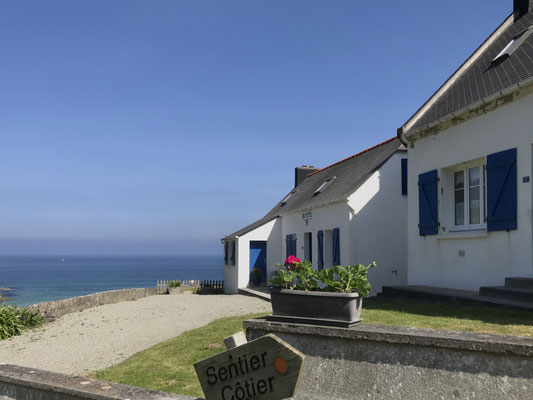 La Buvette de Pors Théolen, Cléden-Cap-Sizun, Café, Bar, am Atlantik, Bretagne