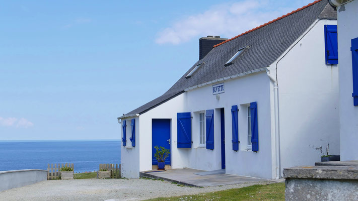 La Buvette de Pors Théolen, Cléden-Cap-Sizun, Café, Bar, am Atlantik, Bretagne