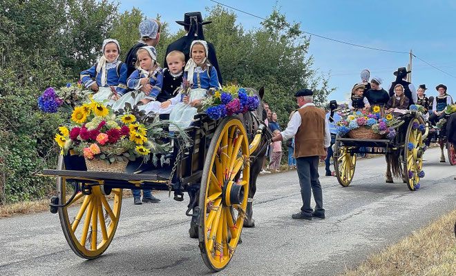 Fête des Bruyères, Beuzec-Cap-Sizun, Finistère, Bretagne