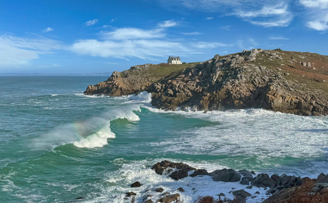 Die Pointe du Millier, Beuzec-Cap-Sizun, Leuchtturmhaus