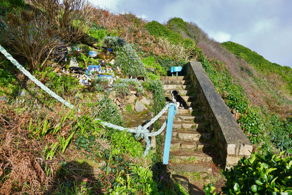 Pointe de Brézellec, Schutzhafen, Pors Abri, Finistère, Bretagne