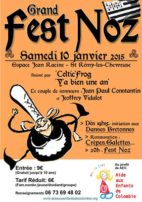 Fest Noz, Plakat für Fest