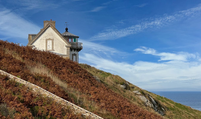 Die Pointe du Millier, Beuzec-Cap-Sizun, Leuchtturmhaus