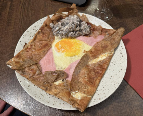 Bretonische Crêpes und Galettes