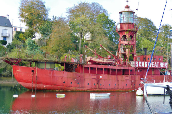 Douarnenez, Museumshafen, alte Schiffe, Port-Rhu
