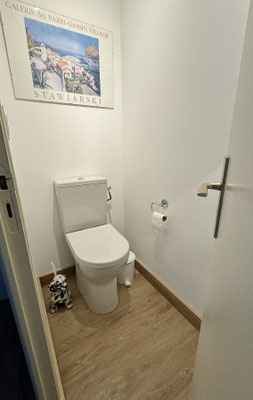 Ferienhaus Tal Ar Mor, Plouhinec, Wc im Obergeschoss