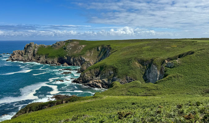 Cap Sizun, Pointe de Penharn, GR 34, Landschaft, Küstenwanderweg, Ausblicke