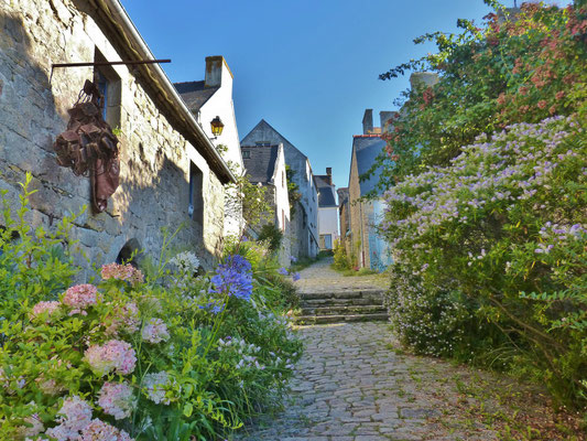 Pont-Croix, mittelalterliches Städtchen, bei Audierne, alte Gassen