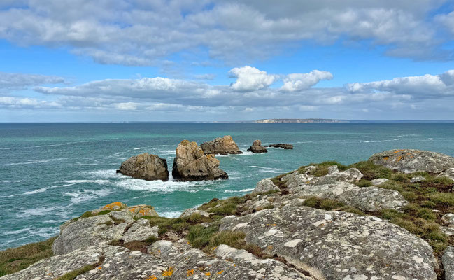 Wanderung auf dem GR34, Cap Sizun, Plage de Lesven zur Réserve du Cap Sizun