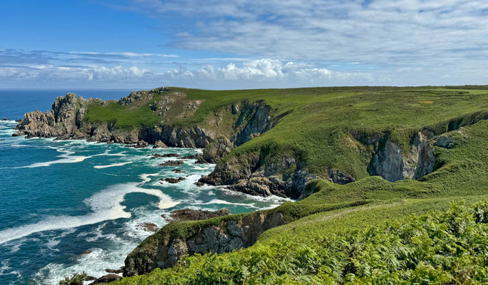 Wandern am Cap Sizun, Pointe de Penharn, Pointe de Bézellec