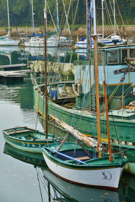 Douarnenez, Museumshafen, alte Schiffe, Port-Rhu