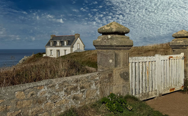 Pointe du Millier, Phare du Millier, Leuchtturmhaus, Cap Sizun, Bretagne