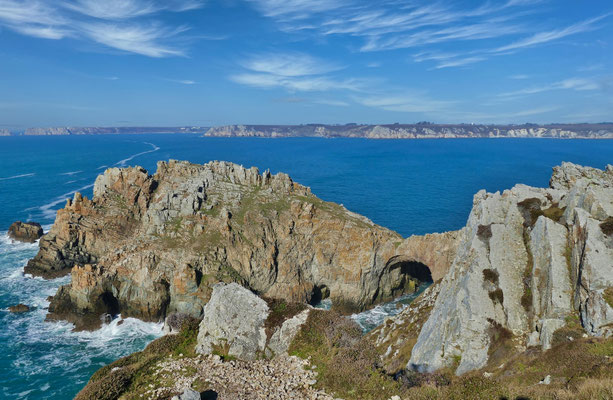 Presqu'Île de Crozon, Landschaften, Häfen und Strände