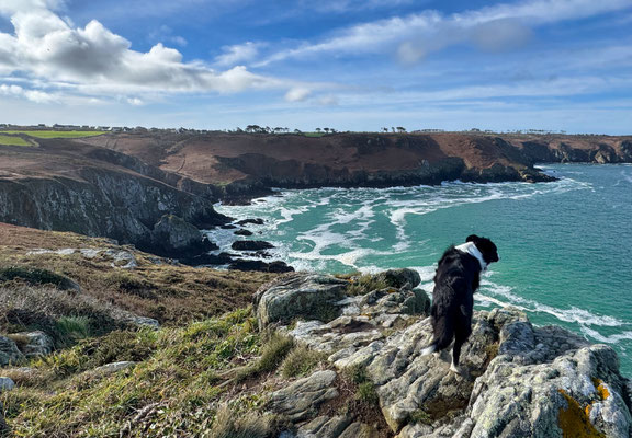 Cap Sizun, Pointe de Penharn, GR 34, Landschaft, Küstenwanderweg, Ausblicke