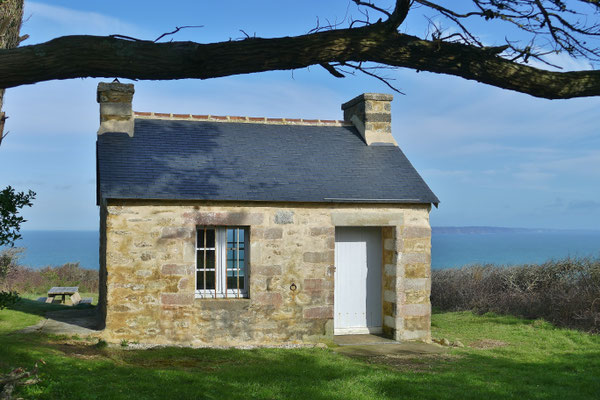 Goulien, Cap Sizun, Ti Félix, Réserve du Cap Sizun, Wanderhütte