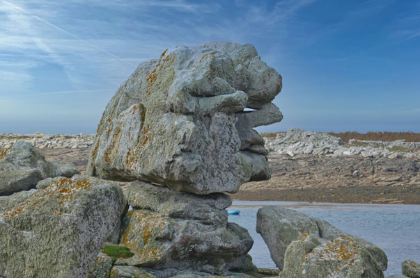 Ausflug zur Île de Sein, im Atlantik, Bretagne
