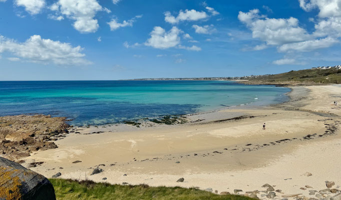 Strand von Gwendrez, Plouhinec, Bucht von Audierne